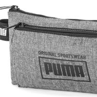 PUMA Unisex Belt Bag - Sole Waistbag, Puma Logo, ca. 13x26x4cm (HxWxD) Grey