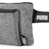 PUMA Unisex Gürteltasche - Waistbag, Puma Logo, ca. 13x26x4cm (HxBxT) Grau