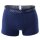 HOM Herren Boxer Shorts, 3er Pack - HOM Boxerlines #2, Baumwolle Schwarz/Blau/Rot S