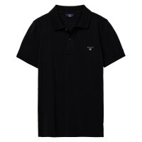 GANT Mens Polo Shirt - Pique RUGGER, half sleeve, button panel, plain