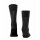 FALKE Mens Socks - Tiago, stockings, plain colours, cotton mix, 41-48 Black 11.5-12.5 UK