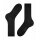 FALKE Mens Socks - Tiago, stockings, plain colours, cotton mix, 41-48 Black 11.5-12.5 UK