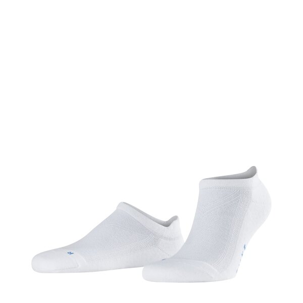 FALKE Unisex Sneaker Socks - Cool Kick, Socks, Uni, anatomic, ultra light, 37-48 White 4-5 UK