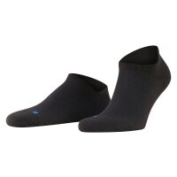 FALKE Unisex Sneaker Socks - Cool Kick, Socks, Uni, anatomic, ultra light, 37-48 Black 5.5-7.5 UK