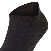 FALKE Unisex Sneakersocken - Cool Kick, Socken, Uni, anatomisch, ultraleicht, 37-48 Schwarz 39-41