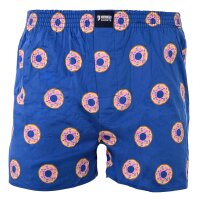 Happy Shorts Herren Web-Boxershorts - American Boxershorts Donuts S