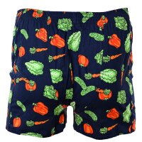 Happy Shorts Herren Web-Boxershorts - American Boxershorts Gemüse L