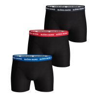 BJÖRN BORG Herren Boxershorts 3er Pack - Pants, Cotton Stretch, Logobund