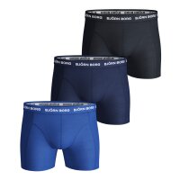 BJÖRN BORG Men Boxershorts 3-Pack - Pants, Cotton Stretch, Logo Waistband