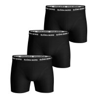 BJÖRN BORG Herren Boxershorts 3er Pack - Pants, Cotton Stretch, Logobund