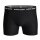 BJÖRN BORG Herren Boxershorts 3er Pack - Pants, Cotton Stretch, Logobund schwarz S