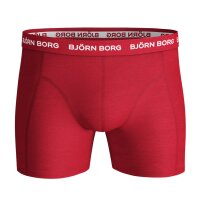 BJÖRN BORG Herren Boxershorts 5er Pack - Pants, Cotton Stretch, Logobund blau/weiß/schwarz/rot XXL
