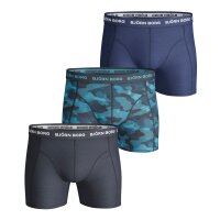 BJÖRN BORG Herren Boxershorts 3er Pack - Pants, Cotton Stretch, Logobund, Camouflage