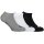 Champion Unisex Socks, 3 Pairs - Sneaker socks, No Show Socks Legacy black/grey/white EU 35-38 (UK 3-5)