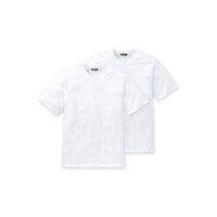 SCHIESSER Herren American T-Shirt 2er Pack - 1/2 Arm, Unterhemd, Rundhals