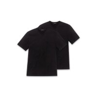 SCHIESSER Mens American T-Shirt 2-pack - 1/2 sleeve, undershirt, V-neck