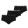 PUMA Ladies Iconic Mini Shorts, Pack of 3 - Soft Cotton Stretch Black L (Large)