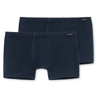 SCHIESSER Mens Shorts 2-pack - Pants, Boxer, Essentials, Cotton Stretch
