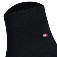 TOMMY HILFIGER Herren Quarter Socken, 2er Pack - Sneaker, Unifarben, 39-49 Dunkelblau 47-49
