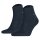 TOMMY HILFIGER Herren Quarter Socken, 2er Pack - Sneaker, Unifarben, 39-49 Blau 39-42