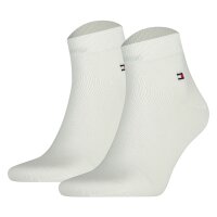 TOMMY HILFIGER Mens Quarter Socks, 2-pack - Sneaker,...