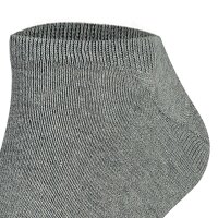 TOMMY HILFIGER Herren Sneaker Socken, 2er Pack - TH, Baumwolle, Uni, 39-49 Grau 43-46