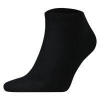 TOMMY HILFIGER Herren Sneaker Socken, 2er Pack - TH, Baumwolle, Uni, 39-49 Schwarz 39-42