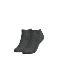 TOMMY HILFIGER Damen Sneaker Socken, 2er Pack - TH, Baumwolle, Uni, 35-42