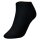 TOMMY HILFIGER Ladies Sneaker Socks, 2-pack - TH, cotton, plain, 35-42 Black 35-38