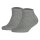 TOMMY HILFIGER childrens sneaker socks, pack of 2 - Teen, TH, cotton, plain, 23-42 Grey 35-38
