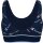 Champion Women Bustier - Seamless Bralette, Allover Logo Blue XS (X-Small)
