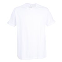 TOM TAILOR mens T-shirt, pack of 2 - Lucky T, half sleeve, round neck, plain White XL (X-Large)