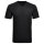 RAGMAN Mens T-Shirt 2-pack - 1/2 sleeve, undershirt, V-Neck Black S (Small)