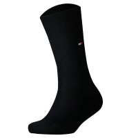 TOMMY HILFIGER childrens socks, pack of 2 - Basic, TH, 23-42, one colour Black 35-38