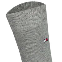 TOMMY HILFIGER childrens socks, pack of 2 - Basic, TH, 23-42, one colour Grey 35-38