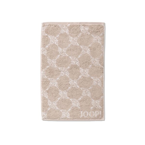 JOOP! Guest Towel Classic Cornflower Terry Towel Collection - 30x50 cm, fulling Terry Towel Beige 30x50cm