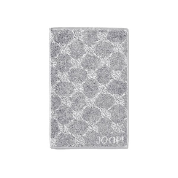 JOOP! Guest Towel Classic Cornflower Terry Towel Collection - 30x50 cm, fulling Terry Towel Grey 30x50cm