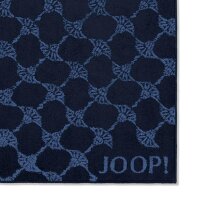 JOOP! Handtuch Classic Cornflower Frottierkollektion - Walkfrottier Blau 50x100cm