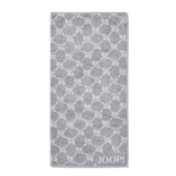 JOOP! Towel Classic Cornflower Terry Towel Collection - 50x100 cm, fulling Terry Towel Grey 50x100cm