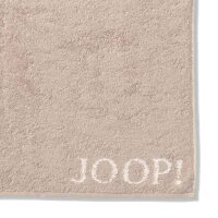JOOP! Duschtuch Classic Frottierkollektion - 80x150 cm, Walkfrottier Beige
