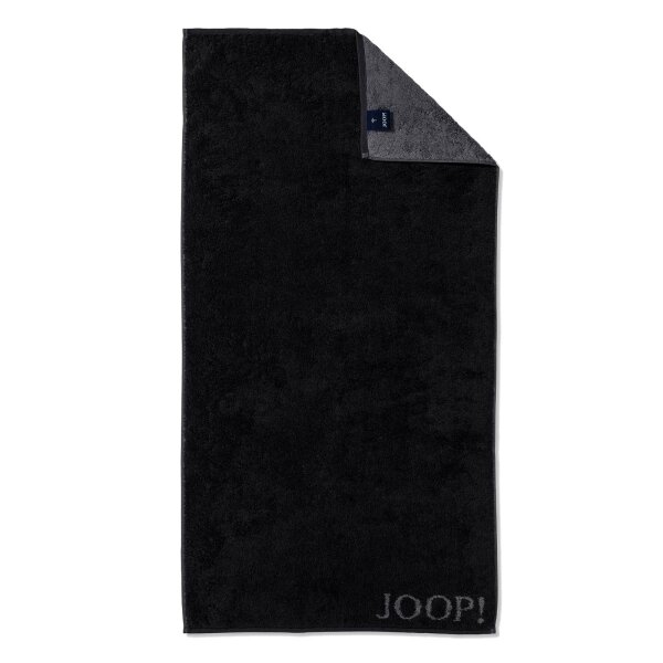 JOOP! Shower Towel Classic Terry Towel Collection - 80x150 cm, fulling Terry Towel Black