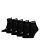 HEAD Unisex Quarter Socken, 5er Pack - Kurzsocken, einfarbig Schwarz 35-38