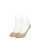 TOMMY HILFIGER Damen Füßlinge, 2er Pack - Socken,TH, Baumwolle, 35-42, einfarbig Beige 39-42