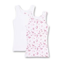 s.Oliver Girls Undershirt 2-Pack - Shirt without Arms, Shirt, fine rib, Cotton Stretch