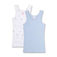 s.Oliver Girls Undershirt 2-Pack - Shirt without Arms, Shirt, fine rib, Cotton Stretch