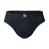 CECEBA Herren Slips, 3er Pack - Sport Slip, Basic, Baumwolle, M-8XL, einfarbig Schwarz M