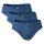 CECEBA Herren Slips, 3er Pack - Sport Slip, Basic, Baumwolle, M-8XL, einfarbig Blau XXL