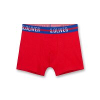 s.Oliver Jungen Hipshorts - 2er Pack, Pants, Unterhose, Cotton Stretch Blau/Rot 176