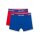 s.Oliver Boys Hipshorts - Pack of 2, Pants, Underpants, Cotton Stretch Blue/Red 176