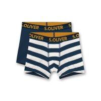 s.Oliver Jungen Shorts - 2er Pack, Pants, Unterhose, Cotton Stretch